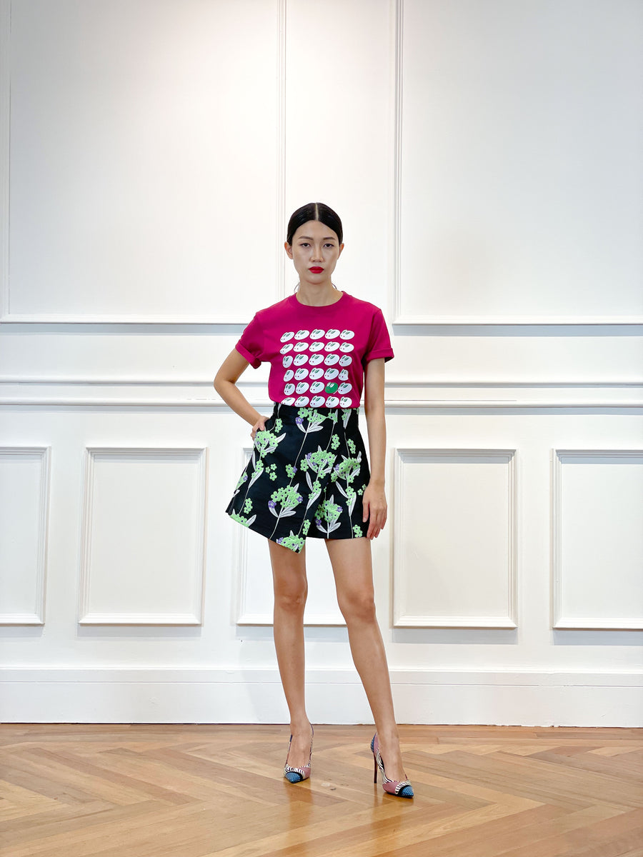 Maarimaia To a Tee | Lunar 2023 Rabbit Mantao Tee Fuschia Pink